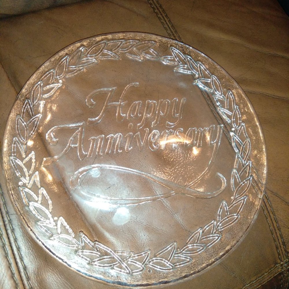HAPPY ANNIVERSARY LG PLATE